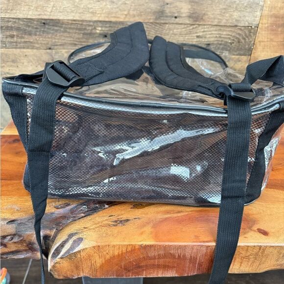 Clear Backpack  Zippered Bag - Picture 6 of 14